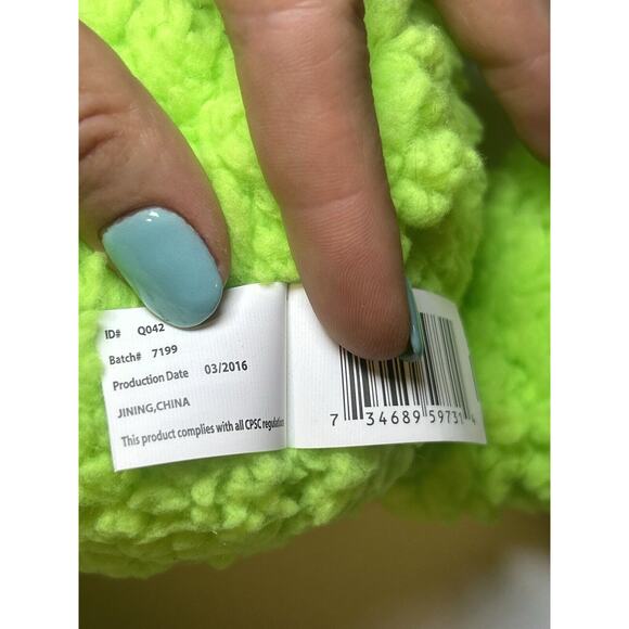 KellyToy Original Green Stuffed Bear 2016 - Picture 6 of 6